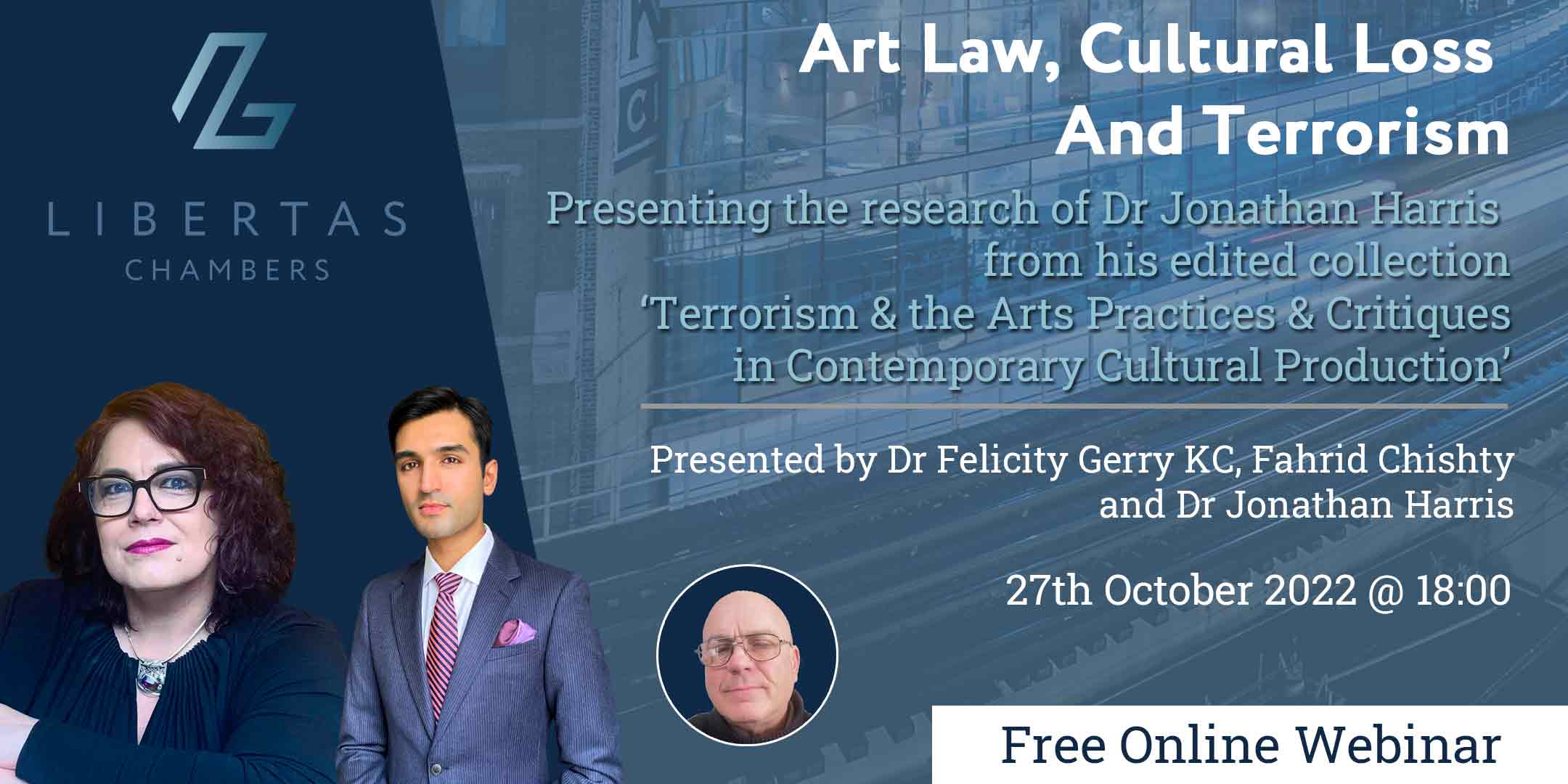 Art law, cultural loss, organised crime, corporate responsibility and the digital market place